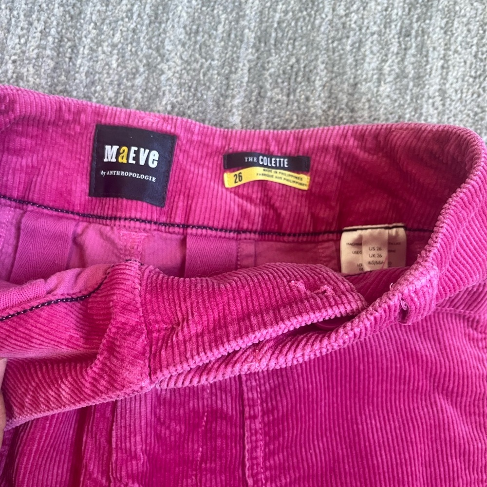 Maeve Pink Wide Leg Pants - Picture 3 of 3